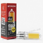Лампа світлодіодна ETRON Light 1-ELP-077 G4 Glass 4W 3000K 12V