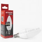 Лампа світлодіодна ETRON Power Light 1-EPL-823 C37 10W 3000K 220V E14
