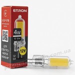Лампа світлодіодна ETRON Light 1-ELP-078 G4 Glass 4W 4200K 12V