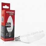 Лампа світлодіодна ETRON Power Light 1-EPL-824 C37 10W 4200K 220V E14