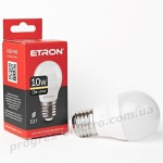 Лампа світлодіодна ETRON Light 1-ELP-055 G45 10W 3000K 220V E27