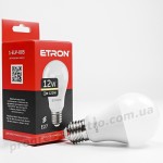 Лампа світлодіодна ETRON Light 1-ELP-005 A60 12W 3000K E27
