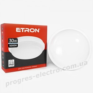Світильник світлодіодний ETRON Communal 1-ESP-511-C 30W 5000К IP65 circle