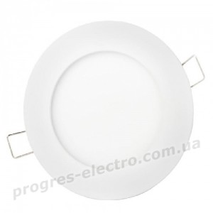 Світлодіодний світильник врізний ЄВРОСВІТЛО 9Вт коло LED-R-150-9 4200К
