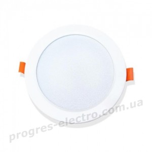 Світлодіодний світильник врізний EVROLIGHT 12Вт коло PLAIN-12R 4200К