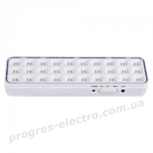 Аварійний акумуляторний світильник світлодіодний ЄВРОСВІТЛО SFT-LED-30-01
