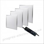 Набір з 4-х панелей EVROLIGHT 36Вт PANEL 6400K + Запобіжник ЄВРОСВІТЛО PULS-20
