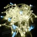 Гірлянда вулична STARLIGHT бахрома теплий/білий Flash 75LED IP44 прозорий 2x0.7м