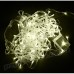 Гірлянда STARLIGHT бахрома теплий-білий 100LED IP20 прозорий 3.2x0.7м