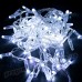 Гірлянда вулична STARLIGHT лінійна білий Flash 100LED IP44 прозорий 5м