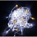 Гірлянда вулична STARLIGHT бахрома білий/жовтий Flash 75LED IP44 прозорий 2x0.7м