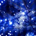 Гірлянда вулична STARLIGHT лінійна синій 100LED IP44 чорний 5м