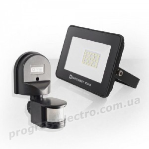 Прожектор світлодіодний ЄВРОСВІТЛО 10 Вт та датчик руху 180° (набір STAND)