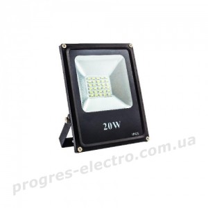 Прожектор світлодіодний ES-20-01 1100Лм 6400K SMD