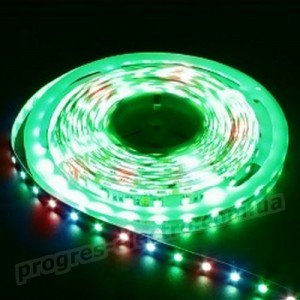 Світлодіодна стрічка Feron SANAN LS606 60SMD/м 12V IP20 RGB