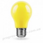 Лампа світлодіодна Feron 25921 LB-375 3W E27 жовта