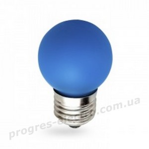 Лампа світлодіодна Feron 25118 LB-37 1W E27 синя