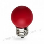 Лампа світлодіодна Feron 25116 LB-37 1W E27 червона
