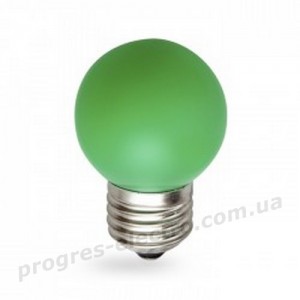 Лампа світлодіодна Feron 25117 LB-37 1W E27 зелена