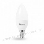 Лампа світлодіодна Feron 25677 LB-737 6W E14 2700K