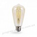 Лампа світлодіодна Feron 25857 LB-764 ST64 золото 4W E27 2700K EDISON
