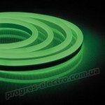 Світлодіодна неонова стрічка Feron LS720 120SMD/м 220V IP65 зелений