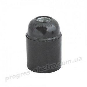 Патрон Е27 карболітовий HL 582