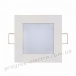 Світильник врізний "Slim/Sq-6" 6W 2700К
