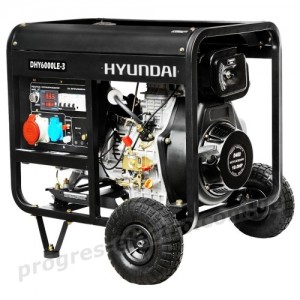 Генератор дизельний DHY 6000LE-3