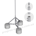 Блискавкоприймач з триногою 5 м L5000
