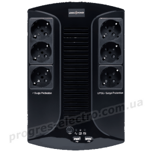 Джерело безперебійного живлення LP 850VA-6PS