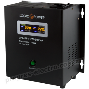 Джерело безперебійного живлення LPA-W-PSW-500VA 2A/5A/10A