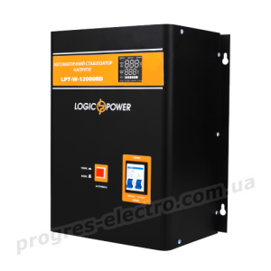 Стабілізатор напруги LPT-W-12000RD Black