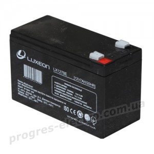 Акумуляторна батарея AGM LX1270E 12В 7.0АЧ