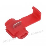 Клема швидкого монтажу SKW-3 Red (пакет 100шт)