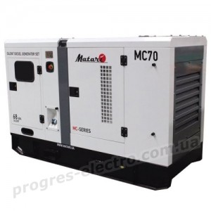 Генератор дизельний MC70