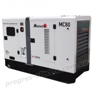 Генератор дизельний MC80