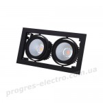 Світлодіодний світильник MAXUS ASSISTANCE GRILLE PRO 2x30W 3500K 38*GRAY