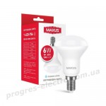 Лампа світлодіодна MAXUS R50 6W 4100K 220V E14