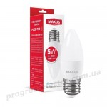 Лампа світлодіодна MAXUS C37 5W 4100K 220V E27