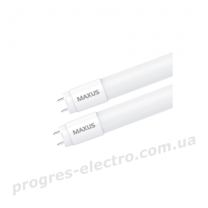 Лампа світлодіодна MAXUS T8 120 см, 16W яскраве світло G13 фіберпласт