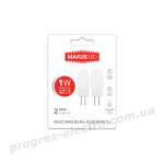 Лампа світлодіодна MAXUS G4 1W яскраве світло 12V AC/DC (2-LED-206)