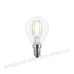 Лампа світлодіодна філаментна MAXUS, G45, 4W, тепле світло, E14 (1-LED-547-01)