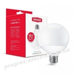 Лампа світлодіодна MAXUS G95 12W 4100K 220V E27