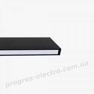 Світлодіодний світильник лінійний Maxus assistance Line Slim Pro 30W 80Ra 4000 900mm 140B UpDown IP20 Black