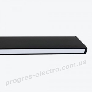 Світлодіодний світильник лінійний Maxus assistance Line Slim Pro 40W 80Ra 4000 1500mm 140B UpDown IP20 Black
