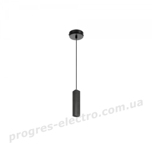 Підвісний світильник Maxus 6W тепле світло, 180MM квадратний чорний (1-FPL-003-02-S-BK)