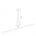 Підвісний світильник LED світильник Pendant Bead 3W S WT