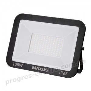 Прожектор світлодіодний MAXUS FL-01 100W, 5000K