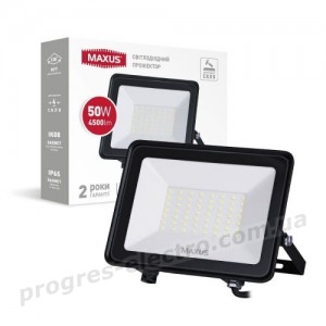 Прожектор світлодіодний MAXUS FL-04 50W 5000K